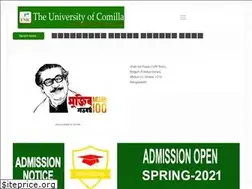 Sites similar to theuniversityofcomilla.org
