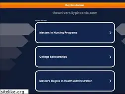 Sites similar to theuniversityphoenix.com