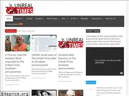 Sites similar to theunrealtimes.com
