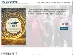 Sites similar to theunrulyphd.com