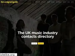 Sites similar to theunsignedguide.com