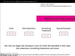 Sites similar to theuntouchableshairdesign.com