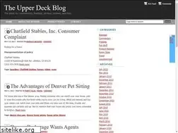 Sites similar to theupperdeck.com