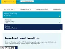 Sites similar to theupsstorefranchise.com