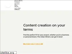 Sites similar to theurbanwriters.com
