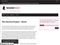 Sites similar to thevaccineproject.com