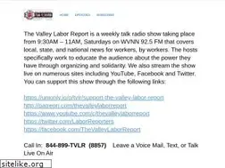 Sites similar to thevalleylaborreport.transistor.fm