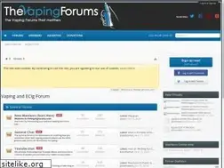 Sites similar to thevapingforums.com