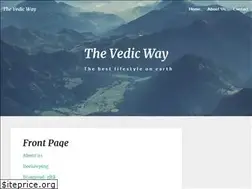 Sites similar to thevedicway.org
