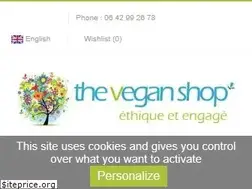 Sites similar to theveganshop.fr
