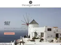 Sites similar to theveganword.com