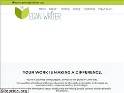 Sites similar to theveganwriter.com