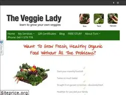 Sites similar to theveggielady.com
