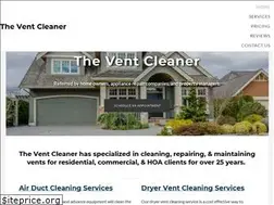 Sites similar to theventcleaner.com