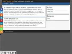 Sites similar to theveteransday.com