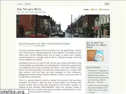 Sites similar to thevicarswife.wordpress.com