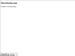 Sites similar to thevictoria.com