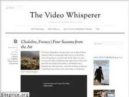 Sites similar to thevideowhisperer.blog