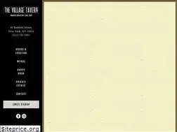 Sites similar to thevillagetavernnyc.com