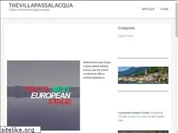 Sites similar to thevillapassalacqua.com