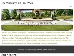 Sites similar to thevineyardsonlakewylie.com