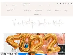 Sites similar to thevintagemodernwife.com