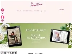 Sites similar to thevintagewomanmagazine.com