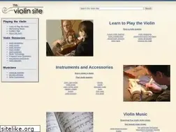 Sites similar to theviolinsite.com