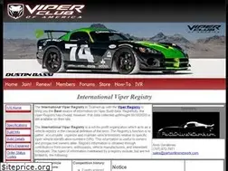 Sites similar to theviperregistry.com