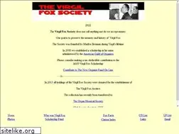 Sites similar to thevirgilfoxsociety.com