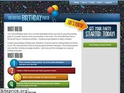 Sites similar to thevirtualbirthdayparty.com