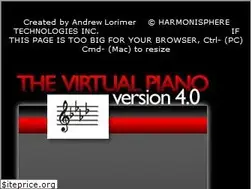 Sites similar to thevirtualpiano.com