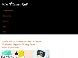 Sites similar to thevitamingal.com