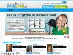 Sites similar to thevoicecrew.com