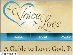 Sites similar to thevoiceforlove.com