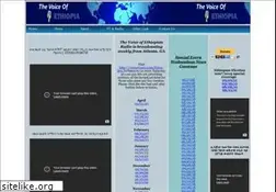 Sites similar to thevoiceofethiopia.com