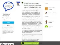 Sites similar to thevoiceofinsurance.podbean.com