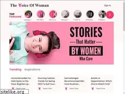 Sites similar to thevoiceofwoman.com