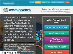 Sites similar to thevoicerealm.co.uk