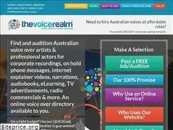 Sites similar to thevoicerealm.com.au