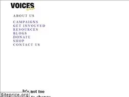 Sites similar to thevoicesofhope.org