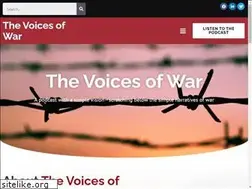 Sites similar to thevoicesofwar.com