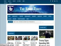 Sites similar to thevoicetimes.com