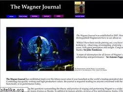 Sites similar to thewagnerjournal.co.uk