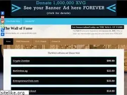 Sites similar to thewalloffame.net