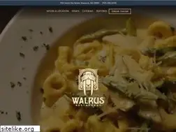 Sites similar to thewalrusrestaurant.com