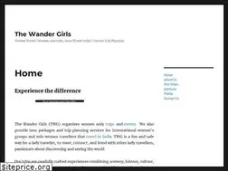 Sites similar to thewandergirls.com