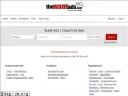 Sites similar to thewantads.com