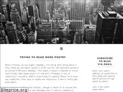 Sites similar to thewaronloneliness.com