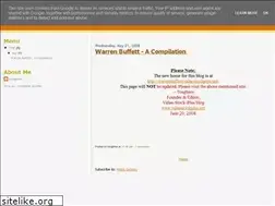 Sites similar to thewarrenbuffettpage.blogspot.com